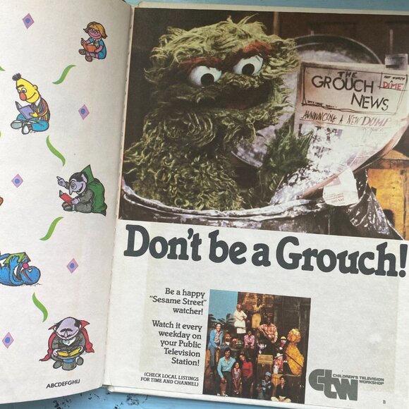 Vintage The Sesame Street Book Early Bird - Picture 9 of 10